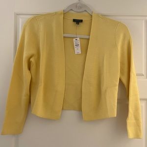 NEW Talbots Cropped Cardigan Sweater